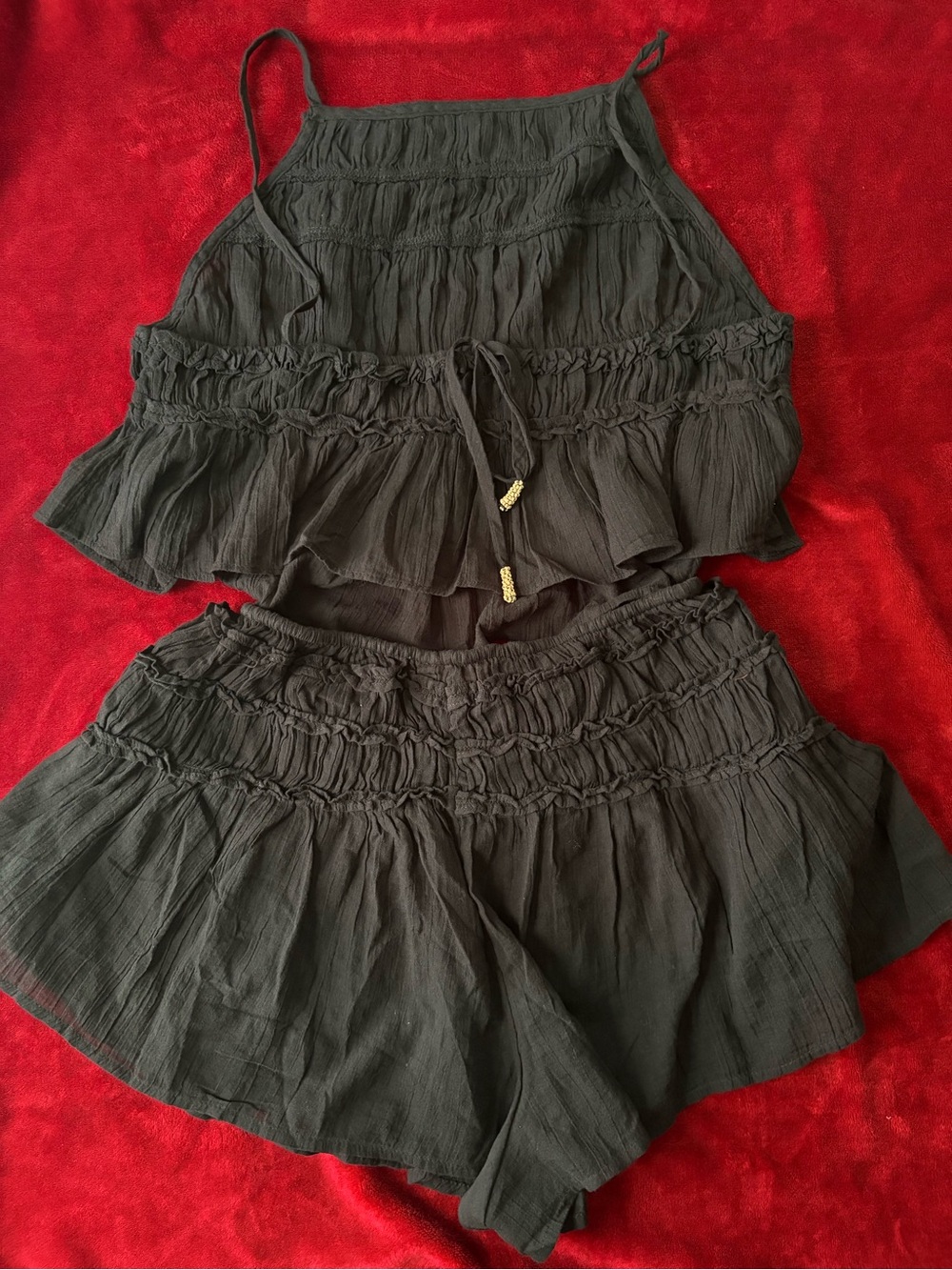 Sold Free People Angelina Short Set Size Small - Picture 7 of 9